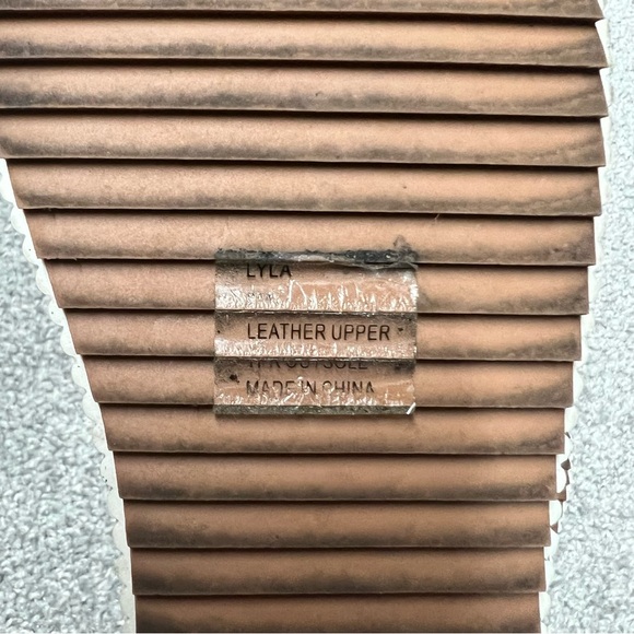 Joie Sandals women’s 8.5 black Lyla platform adjustable buckle genuine leather - Picture 8 of 9